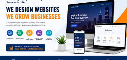 Web Design & Digital Marketing Services in USA – Grow Your Business with King Maker