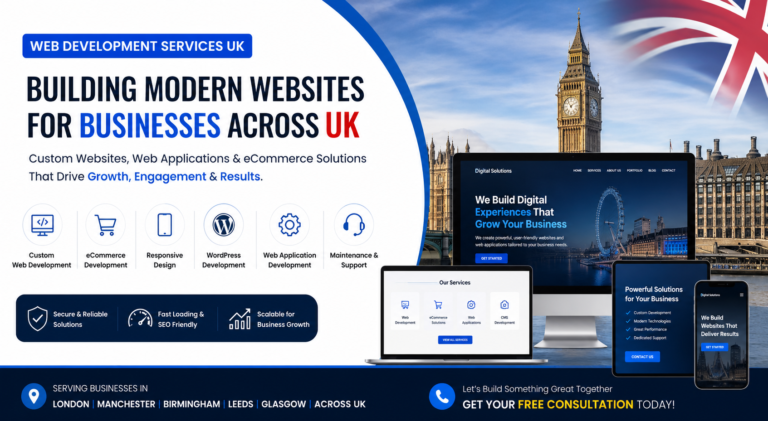 Web Development Services UK | Custom Website & Web Application Development Company